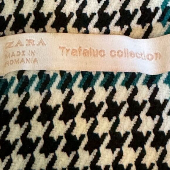 Zara Trufacula Houndstooth black and white Size 6 - Picture 10 of 10